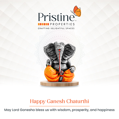 Ganesh Chaturthi Social Media Post advertising agency in pune branding branding agency in pune brandmatterz brandmatterzpune design ganesh chaturthi ganesh chaturthi 2024 graphic design marketing social media