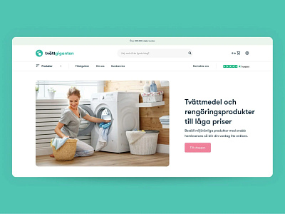 Tvätt Giganten: Store for Cleaning Products Built with Flatsome cleaning cleaning products cleaning website demo ecommerce flatsome flatsome theme landing page sebdelaweb shop template theme ui design ux builder ux design webdesign webshop woocommerce woocommerce theme wordpress