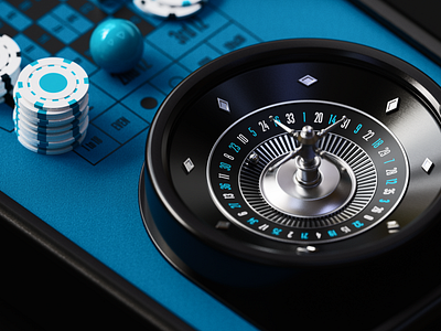 iGaming illustrations for FinTech Company 3d 3d illustration blender blender 3d casino design gambling graphic design igaming illustration