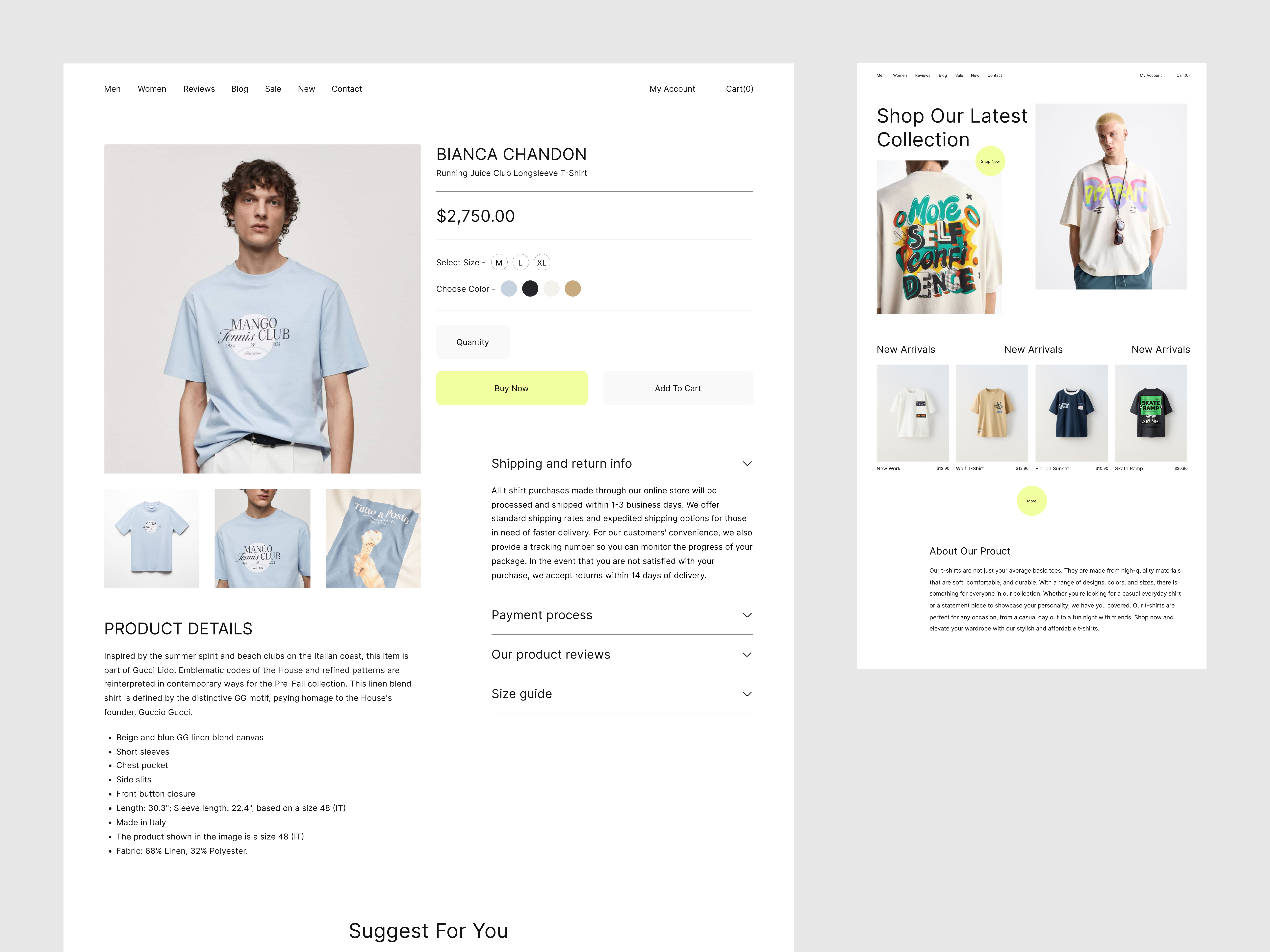 Example of Website Design