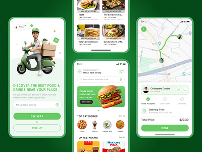 Food Delivery UX UI Mobile App app app design application delivery design figma food mobile mobile app online order ordering ui ui design ui ux user experience user interface ux ux design uxui