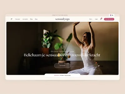 Sensual Yoga: A Yoga Course Website built with Flatsome Theme course course website demo ecommerce flatsome flatsome theme sebdelaweb shop spiritual website template theme ux builder ux design webdesign webshop woocommerce woocommerce theme wordpress yoga yoga website