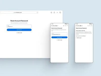 Reset Password ecommerce forgot password reset password ui design
