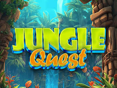 Jungle Quest Logo Design app design branding design game design graphic design home home pade home page illustration landing page logo logodesign ui ux vector
