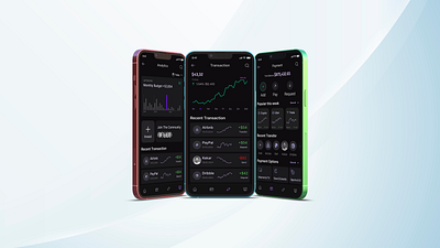 Fintech App (Dark Mood) app bank app banking app banking dashboard banking web branding dark mood app dashboard finance app finance dashboard finnace fintech fintech app fintech dashboard fintech web app moder app ui ui app uiux ux