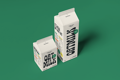 Milk Carton Box bold branding display font fun graphic design illustration packaging product type typeface typography