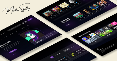 NFT Marketplace UI Design nft uiux website