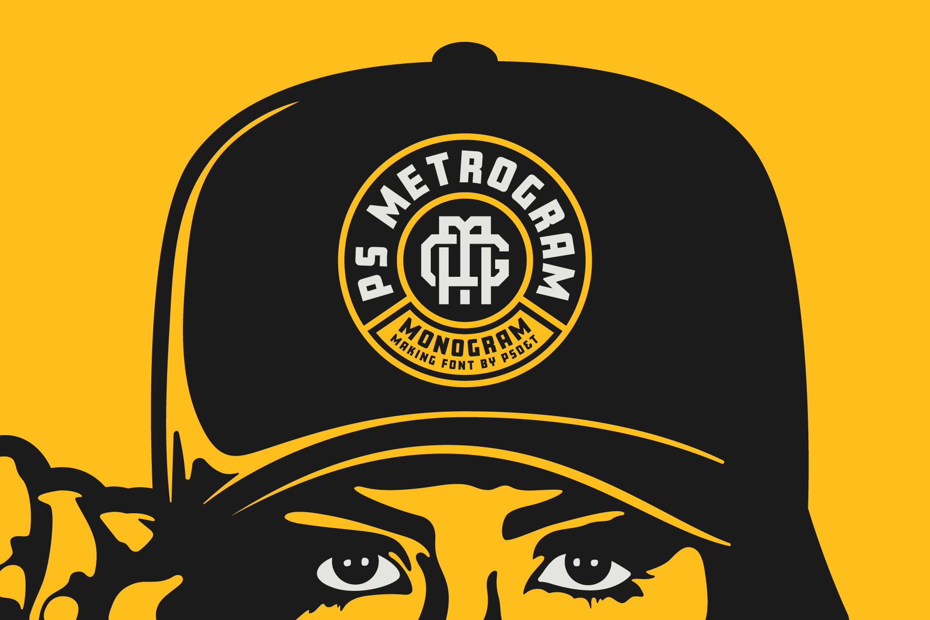 PS METROGRAM - A Monogram Making Font by Para-Scope Design & Typ badge logo brand apparel clothing brand diy monogram font hip hop initial logo logo design logos monogram crest monogram design monogram font monogram logo monogram maker monogram template skate style street fashion street style street wear street wear brand urban