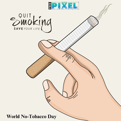 World No Tobacco Day graphic design world no tobacco day