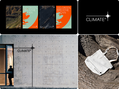 Climate — Brand Identity animation branding graphic design identity illustration logo motion graphics vector