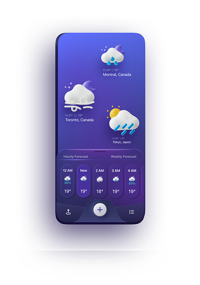 Weather App 3 ui