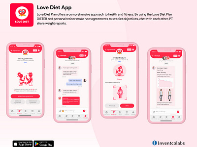 Love Diet App appdevelopment dietapp healthapp mobileappdevelopment