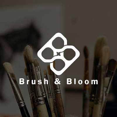 Brush & Bloom branding graphic design logo