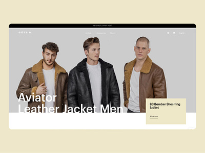 Göttig: A Leather Jacket Webshop Built with Flatsome Theme clothing demo ecommerce flatsome flatsome theme landing page leather jacket leather jacket website sebdelaweb shop template theme ui design ux builder ux design webdesign webshop woocommerce woocommerce theme wordpress