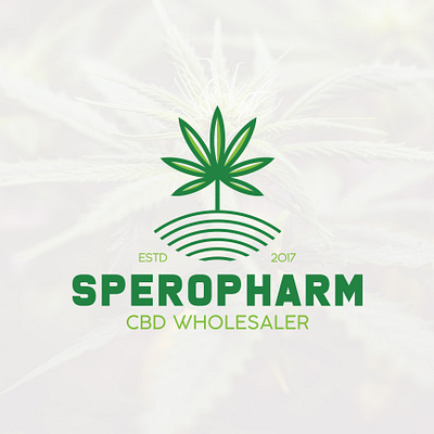 SPEROPHARM CBD Wholesaler brand designer branding cannabis logo cbd cbd logo graphic design graphic designer logo logo designer logo ideas logo maker logos marijuana logo weed logo