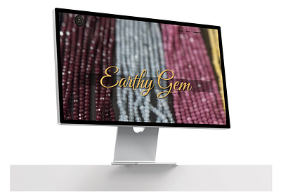 Earthy Gem (Website Design) branding design ux web design
