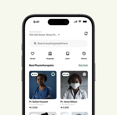 Blu WIP app design health inspiration mobile app shots telehealth telemedicine ui
