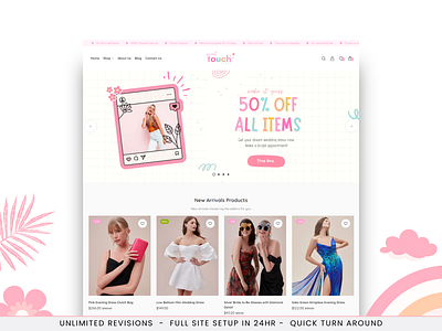 Sweet Touch Shopify Theme shopify design shopify template shopify theme