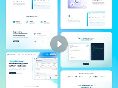 CMS landing design beautiful landing pages best designs best landing pages best of dribbble bounce cms design conversionrateoptimization cropages design discovery landing pages designs