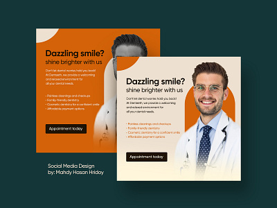 Medical - Social Media Design ads advertising banner ads banner design flyer design graphic design instagram instagram banner instagram post post promotion social media social media ads social media banner social media design social media pack social media templates ui web web design