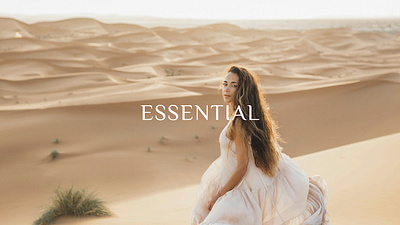 Essential Beauty Salon Dubai brand brand identity branding design graphic design identity illustration logo vector
