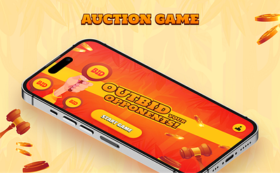 Auction Game bidding ui game ui design mobile game