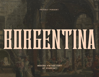 Borgentina Modern Classy Vintage Font branding design font handwritten illustration italic logotype script typeface ui