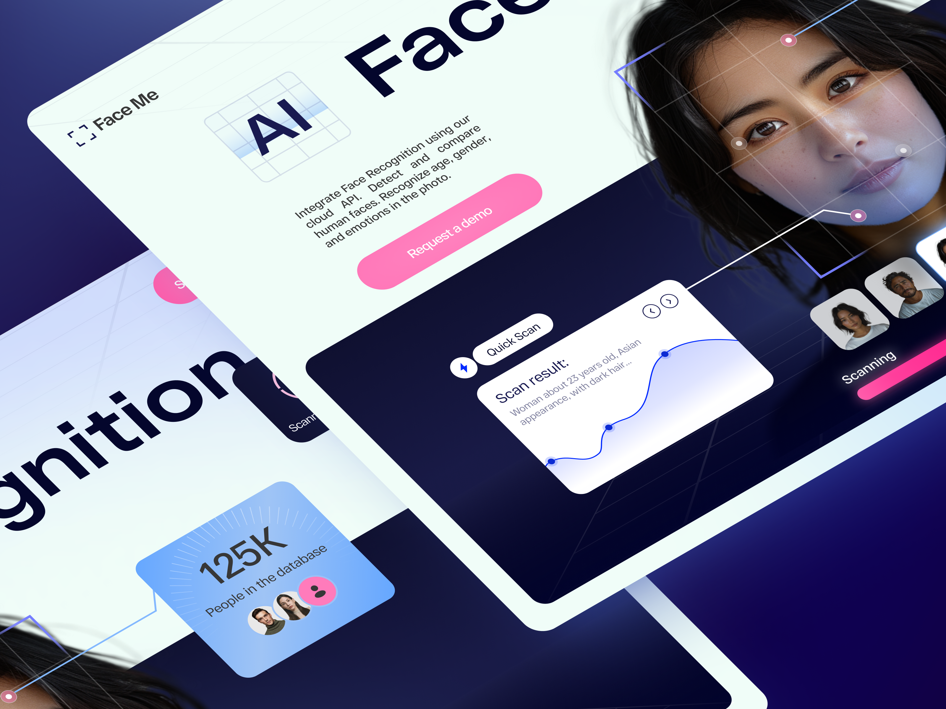 Example of Website Visual Design Exploration