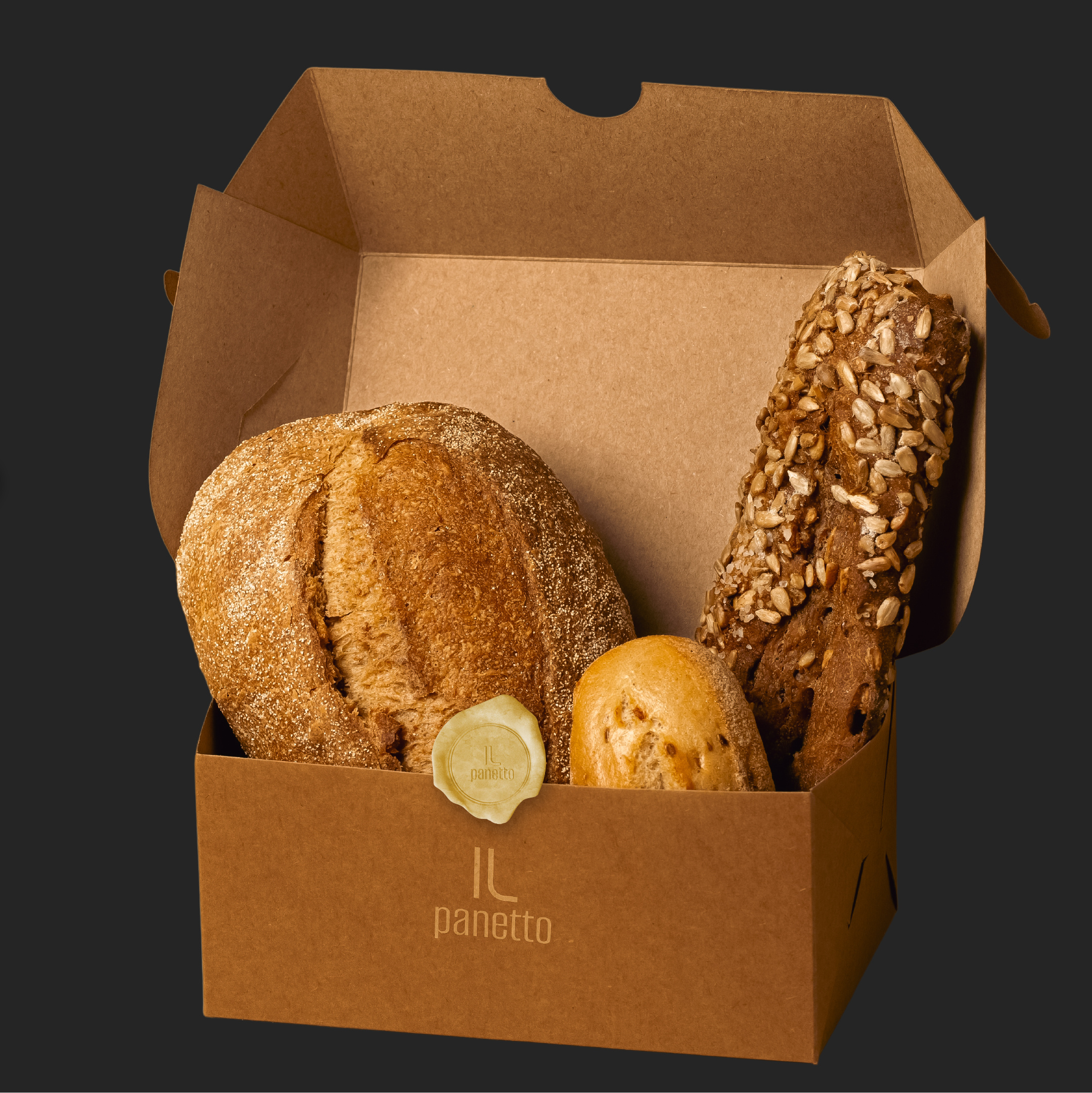 IL panetto Italian Bakery bakery branding branding graphic design italian bakery design logo visual identity design