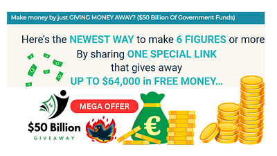 $50 Billion Giveaway Review - Newest Way to Make Money 6 Figures billion giveaway