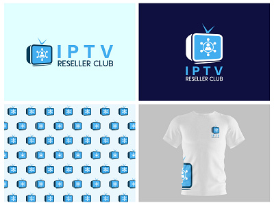 IPTV Reseller Club Logo & Brand Identity Design for Website 3d animation branding graphic design logo motion graphics ui