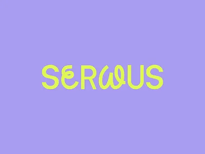 Serwus Digital Logotype agency branding design agency digital agency logo design logotype pastel saas