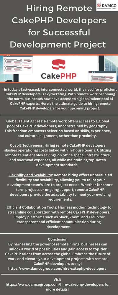 Hiring Remote CakePHP Developers for Development Projects cakephp cakephp developers hire cakephp developers
