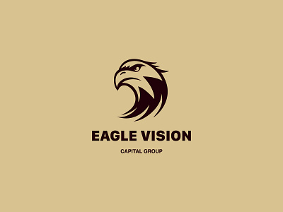 Eagle Vision Logo Concept brand identity branding capital logo eagle eagle logo finance logo identity logo logo mark