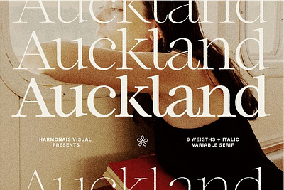 Auckland Variable Serif branding font display font elegant elegant font serif social media font variable