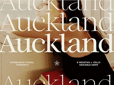 Auckland Variable Serif branding font display font elegant elegant font serif social media font variable