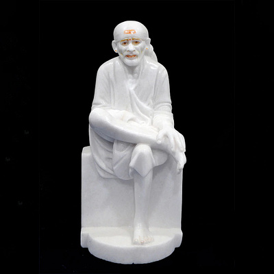Buy Sai Baba Marble Statue Online - Best Marble Murti Shop marble murti shop murti shop in india sai baba sai baba marble statue star murti museum