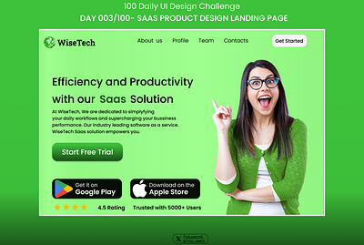 Saas Company Website Design branding design product design saas saas product ui web 3