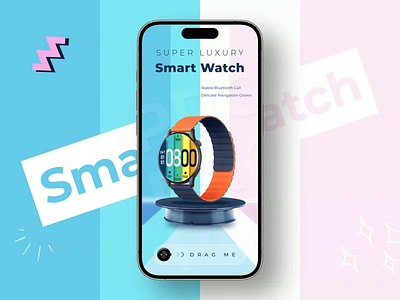 Smart Watch Application (E-Commerce) android app design clean ui ecommerce app ecommerce design ecommerce platform ios app design mobile app mobile app design mobile ui product design smart watch smart watch app store app ui design uiux ux design