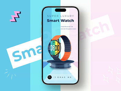 Smart Watch Application (E-Commerce) app clock e commerce app fashion listing luxury luxury watch minimal product product app smart watch trendy ui design uiux watch shop