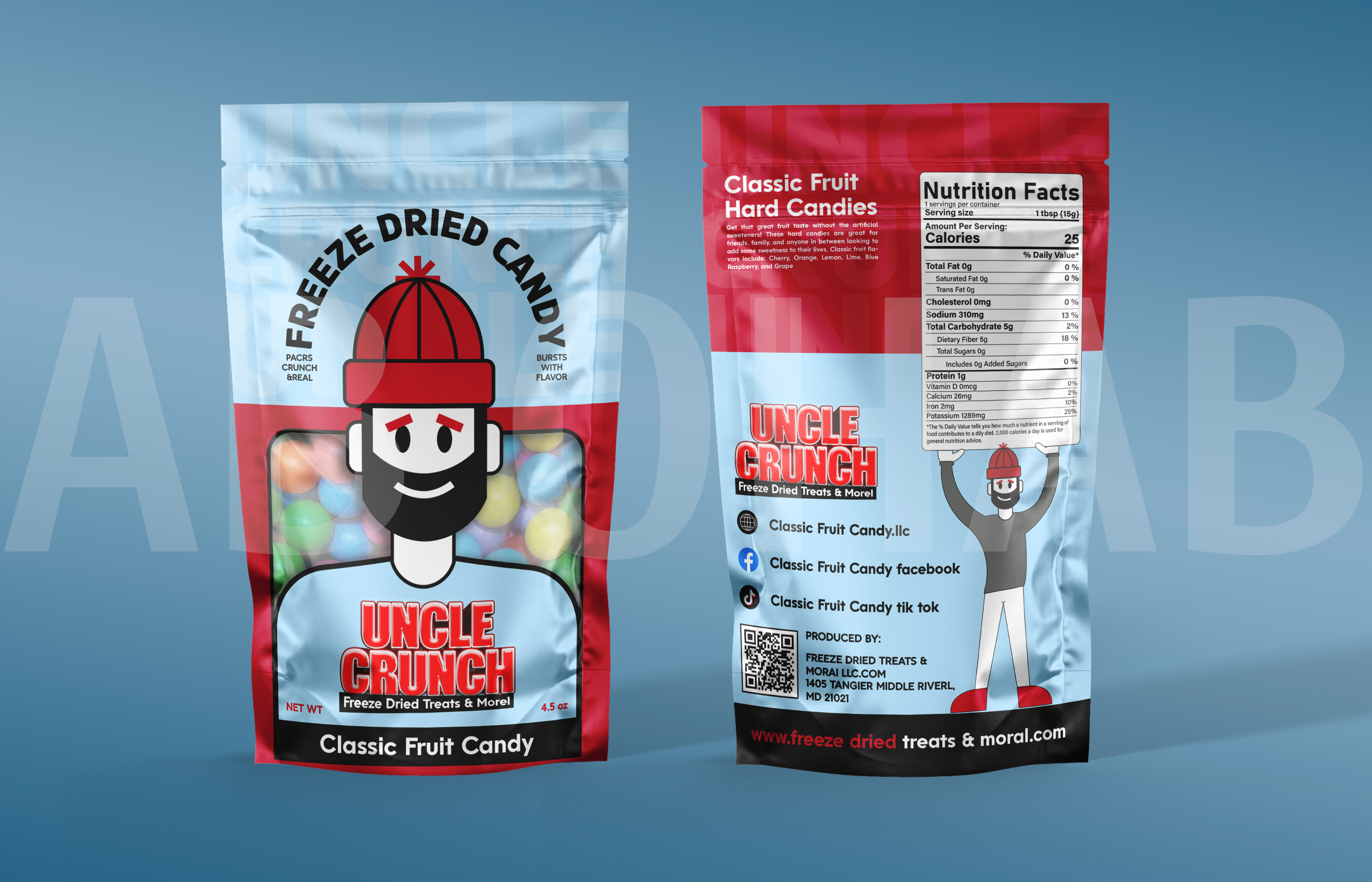 Freeze Dried Candy Pouch packaging design by Ab ohab on Dribbble