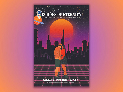 Echoes of Eternity - Book Cover branding design graphic design illustration logo poster ui ux vector
