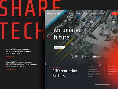 Selmatron - Website automation colors concept design future graphic design iconography industry selmatron shapes ui uiux ux webdesign