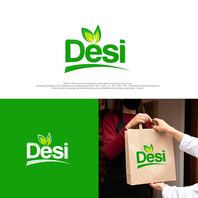 Desi Natural logo branding desi natural logo graphic design logo motion graphics