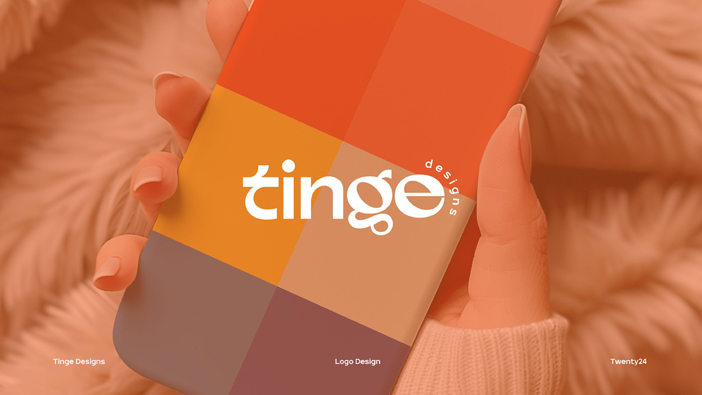 Tinge Designs - Visual Identity 3d animation graphic design logo motion graphics ui