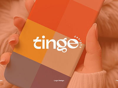 Tinge Designs - Visual Identity 3d animation graphic design logo motion graphics ui