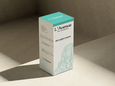 L'Avenue Cosemetics branding graphic design