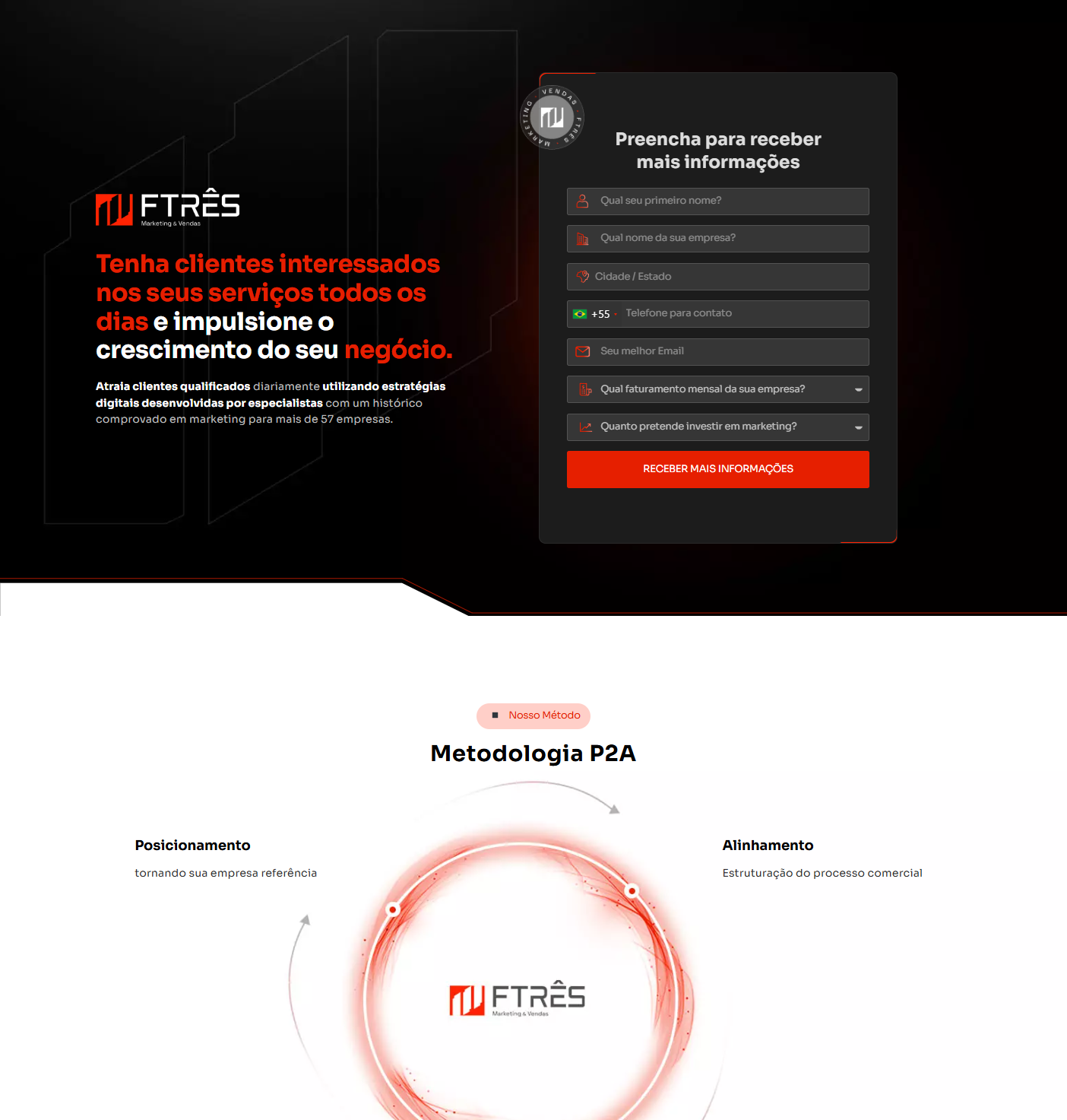 Landing Page - Agency agency landing page landing page agencia landing page agency página de vendas página de vendas agency ui ux web design web designer wordpress