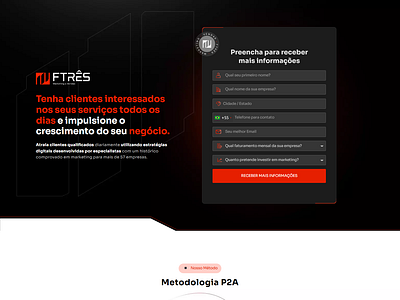 Landing Page - Agency agency landing page landing page agencia landing page agency página de vendas página de vendas agency ui ux web design web designer wordpress