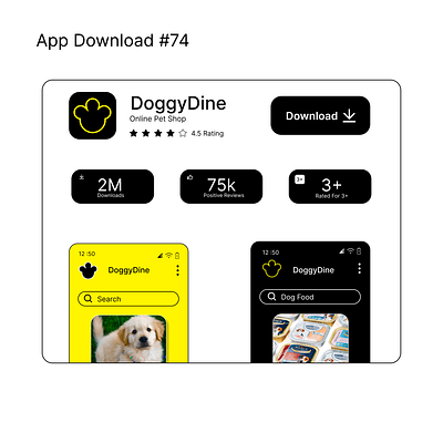 App Download #74 dailyui design digitalart graphic design ui uidesign uiux